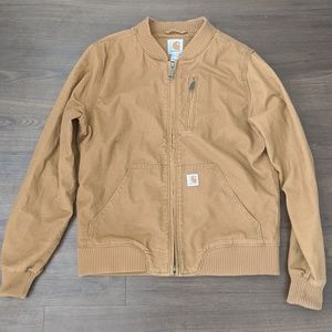 Carhartt Tan Jacket Zip Up M